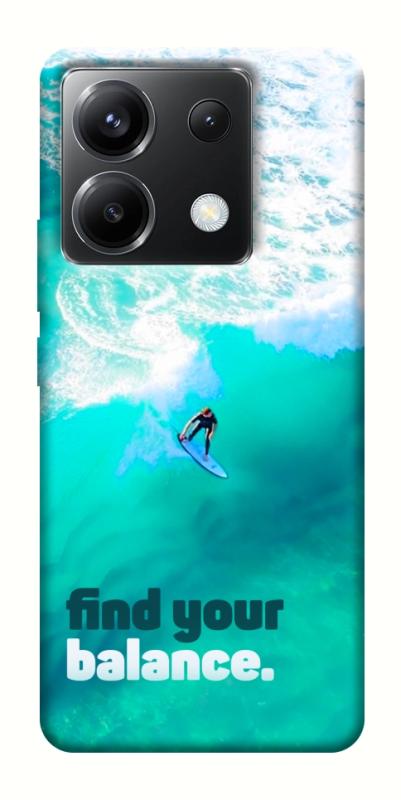 Чохол itsPrint Find your balance для Xiaomi Poco X6, спорт, купити оптом з доставкою