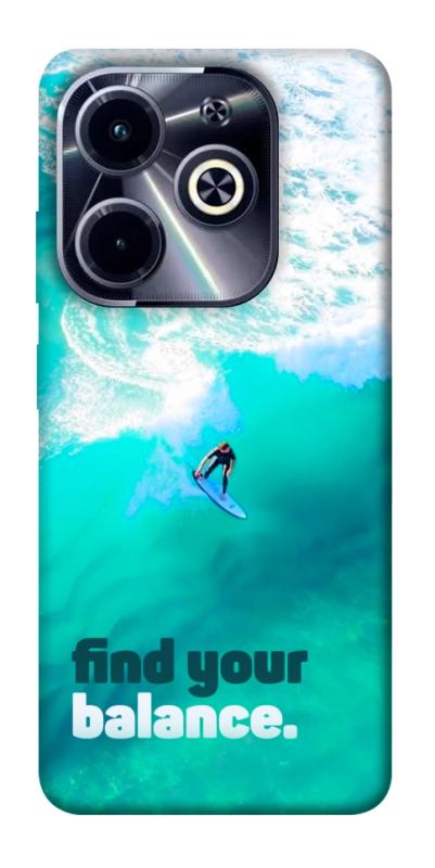 Чохол itsPrint Find your balance для Infinix Hot 40i, спорт, купити оптом з доставкою