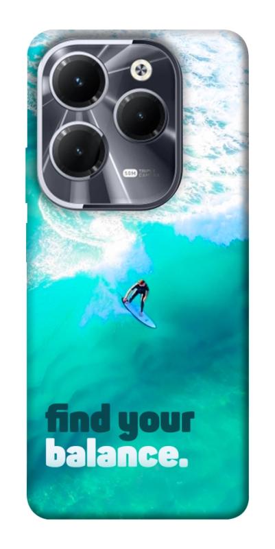 Чохол itsPrint Find your balance для Infinix Hot 40, спорт, купити оптом з доставкою