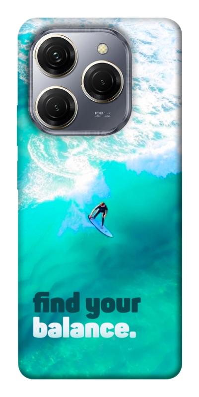 Чохол itsPrint Find your balance для TECNO Spark 20 Pro, спорт, купити оптом з доставкою