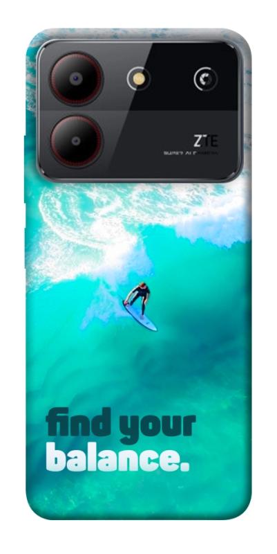 Чохол itsPrint Find your balance для ZTE Blade A54 4G, спорт, купити оптом з доставкою