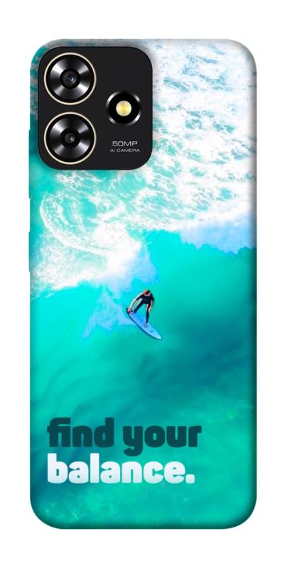 Чохол itsPrint Find your balance для ZTE Blade A73 4G, спорт, купити оптом з доставкою