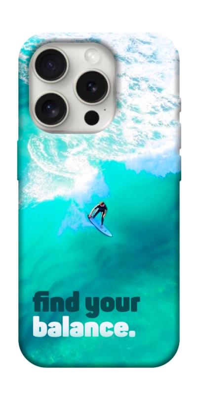 Чохол itsPrint Find your balance для Apple iPhone 16 Pro (6.3"), спорт, купити оптом з доставкою