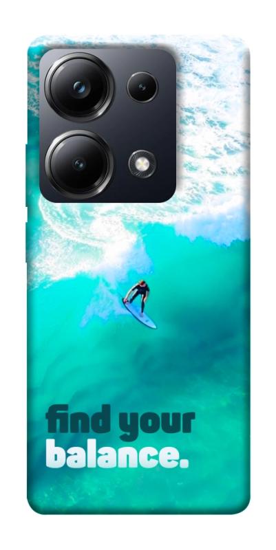 Чохол itsPrint Find your balance для Xiaomi Redmi 13 4G / Poco M6 4G, спорт, купити оптом з доставкою