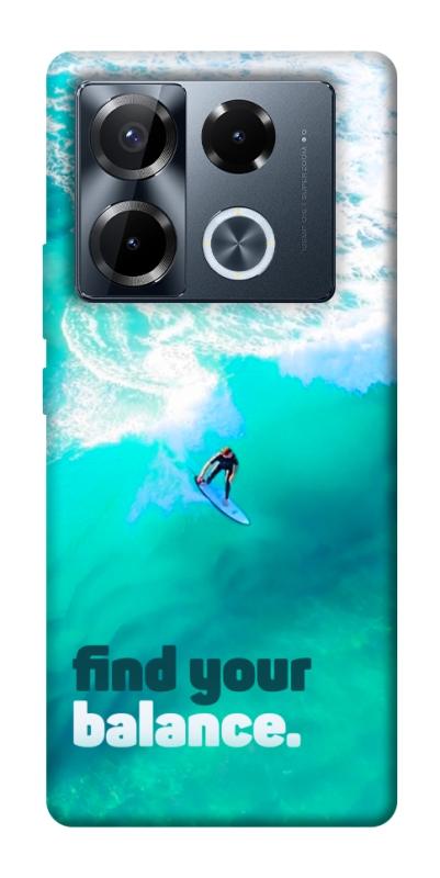 Чохол itsPrint Find your balance для Infinix Note 40 Pro 4G, спорт, купити оптом з доставкою