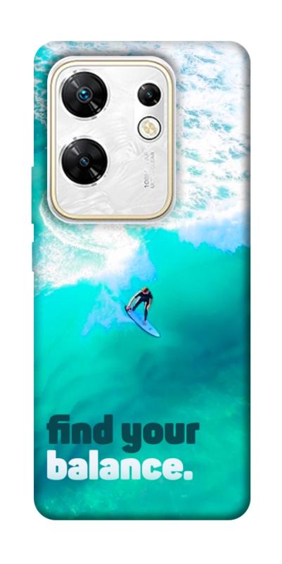 Чохол itsPrint Find your balance для Infinix Zero 30 4G, спорт, купити оптом з доставкою