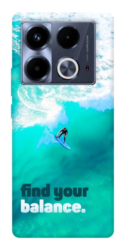 Чохол itsPrint Find your balance для Infinix Note 40 4G, спорт, купити оптом з доставкою