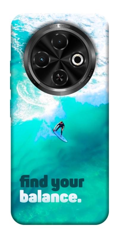 Чохол itsPrint Find your balance для TECNO Spark 30C, спорт, купити оптом з доставкою