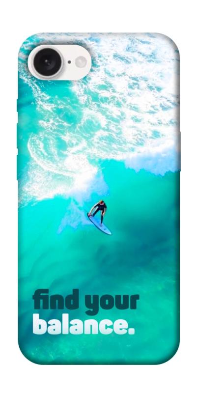 Чохол itsPrint Find your balance для Apple iPhone 16e (6.1"), спорт, купити оптом з доставкою