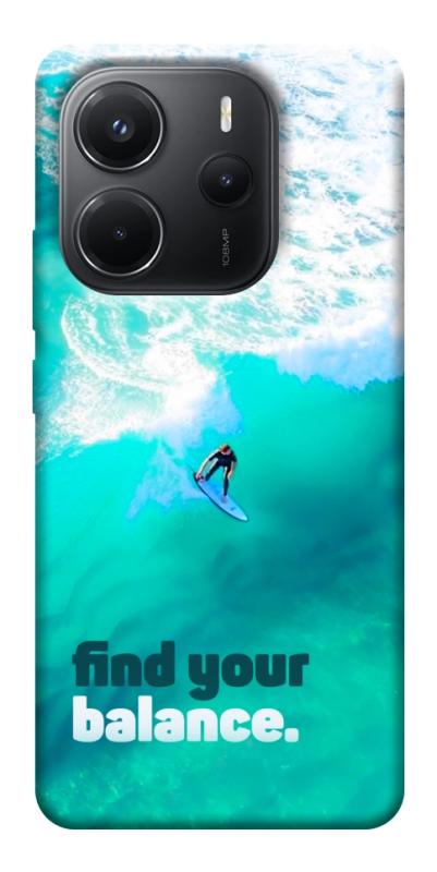Чохол itsPrint Find your balance для Xiaomi Redmi Note 14 4G (Int. version), спорт, купити оптом з доставкою