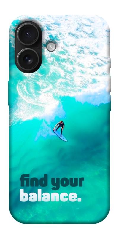 Чохол itsPrint Find your balance для Apple iPhone 17 (6.3"), спорт, купити оптом з доставкою