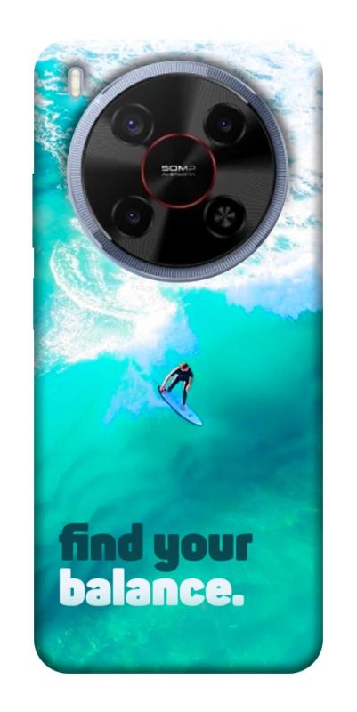 Чохол itsPrint Find your balance для ZTE Nubia V70 Max, спорт, купити оптом з доставкою