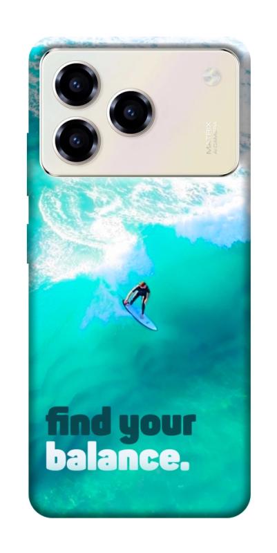 Чохол itsPrint Find your balance для ZTE Blade A76, спорт, купити оптом з доставкою