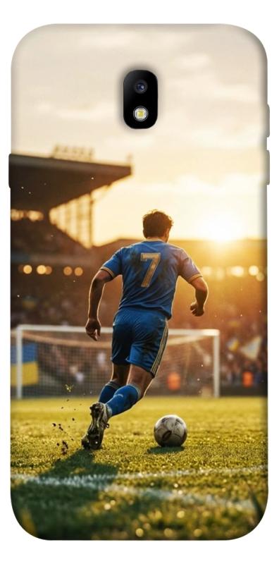 Чохол itsPrint Football player для Samsung J730 Galaxy J7 (2017), спорт, купити оптом з доставкою