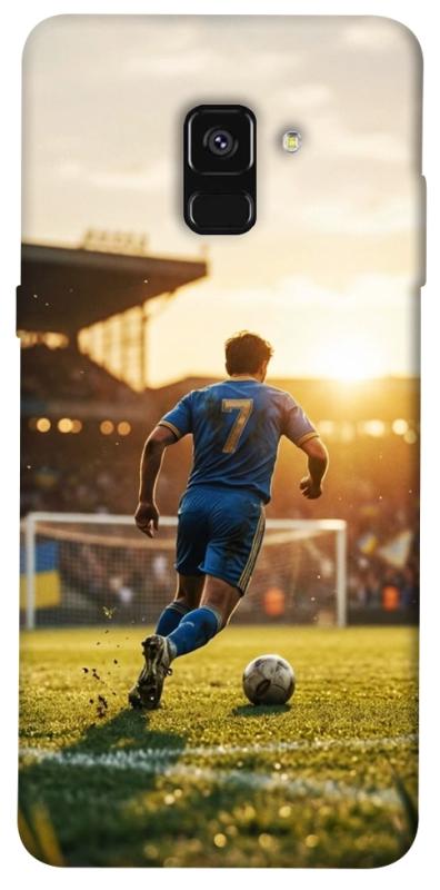 Чохол itsPrint Football player для Samsung A530 Galaxy A8 (2018), спорт, купити оптом з доставкою