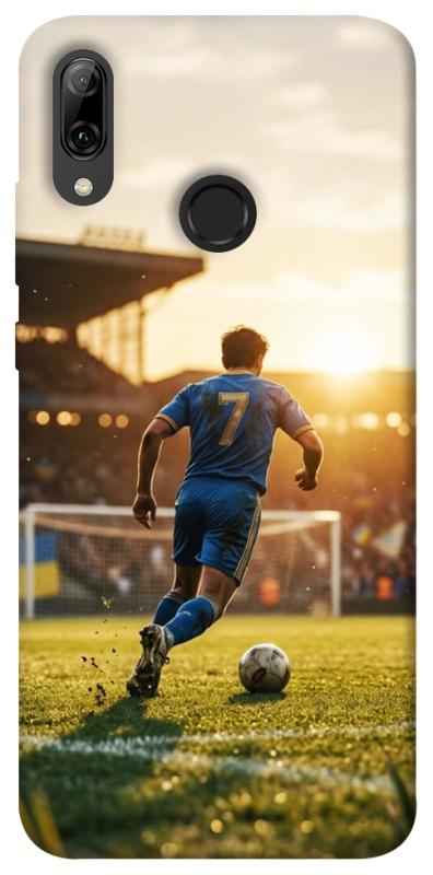 Чохол itsPrint Football player для Huawei P Smart (2019), спорт, купити оптом з доставкою