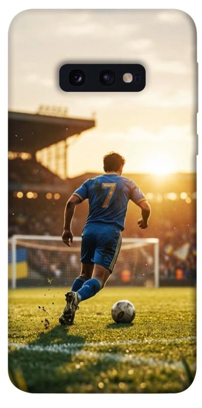 Чохол itsPrint Football player для Samsung Galaxy S10e, спорт, купити оптом з доставкою
