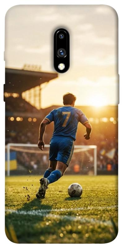 Чохол itsPrint Football player для OnePlus 7, спорт, купити оптом з доставкою