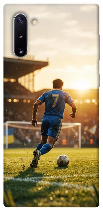 Чохол itsPrint Football player для Samsung Galaxy Note 10, спорт, купити оптом з доставкою