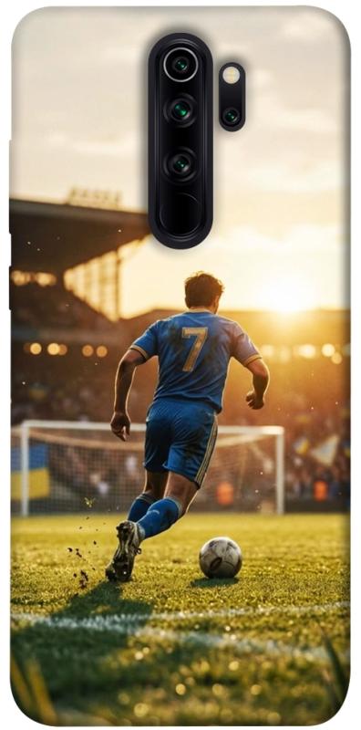 Чохол itsPrint Football player для Xiaomi Redmi Note 8 Pro, спорт, купити оптом з доставкою