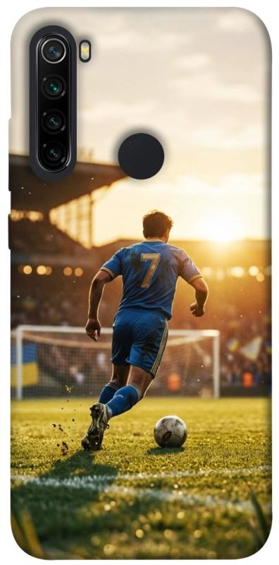 Чохол itsPrint Football player для Xiaomi Redmi Note 8, спорт, купити оптом з доставкою