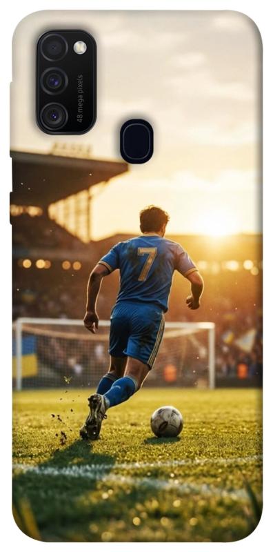 Чохол itsPrint Football player для Samsung Galaxy M30s / M21, спорт, купити оптом з доставкою