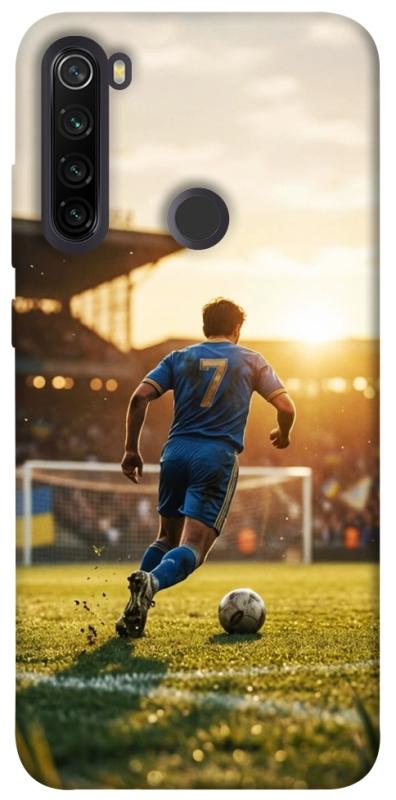 Чохол itsPrint Football player для Xiaomi Redmi Note 8T, спорт, купити оптом з доставкою