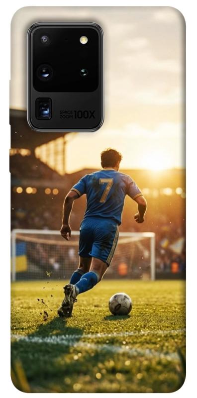 Чохол itsPrint Football player для Samsung Galaxy S20 Ultra, спорт, купити оптом з доставкою