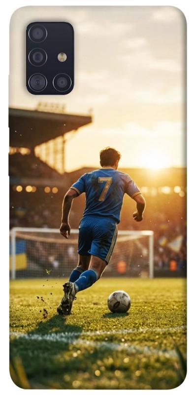 Чохол itsPrint Football player для Samsung Galaxy A51, спорт, купити оптом з доставкою