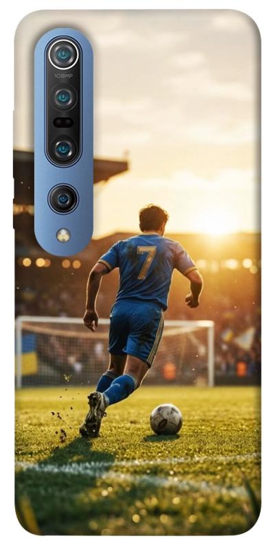 Чохол itsPrint Football player для Xiaomi Mi 10 / Mi 10 Pro, спорт, купити оптом з доставкою