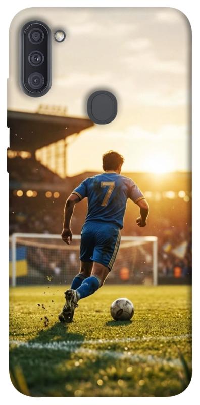 Чохол itsPrint Football player для Samsung Galaxy A11, спорт, купити оптом з доставкою