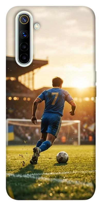 Чохол itsPrint Football player для Realme 6, спорт, купити оптом з доставкою