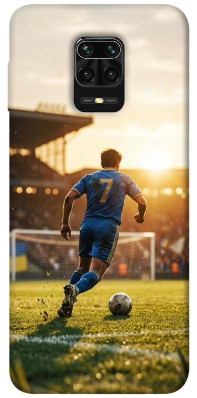 Чохол itsPrint Football player для Xiaomi Redmi Note 9s / Note 9 Pro / Note 9 Pro Max, спорт, купити оптом з доставкою