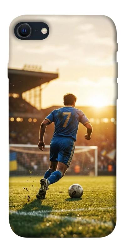 Чохол itsPrint Football player для Apple iPhone SE (2020), спорт, купити оптом з доставкою