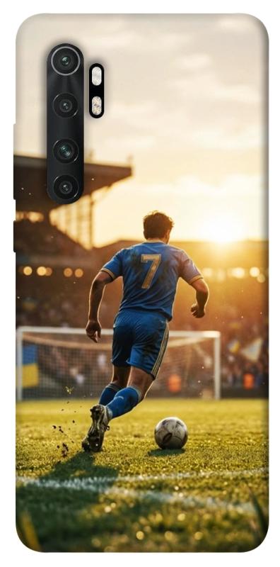 Чохол itsPrint Football player для Xiaomi Mi Note 10 Lite, спорт, купити оптом з доставкою