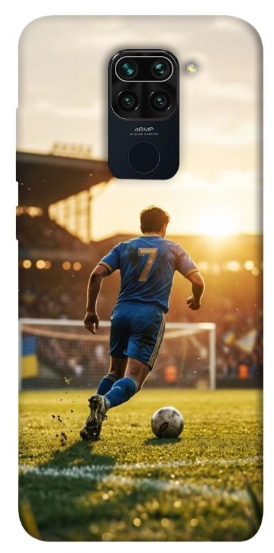 Чохол itsPrint Football player для Xiaomi Redmi Note 9 / Redmi 10X, спорт, купити оптом з доставкою