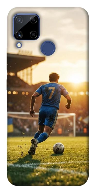 Чохол itsPrint Football player для Realme C15, спорт, купити оптом з доставкою