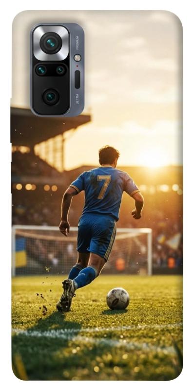 Чохол itsPrint Football player для Xiaomi Redmi Note 10 Pro, спорт, купити оптом з доставкою