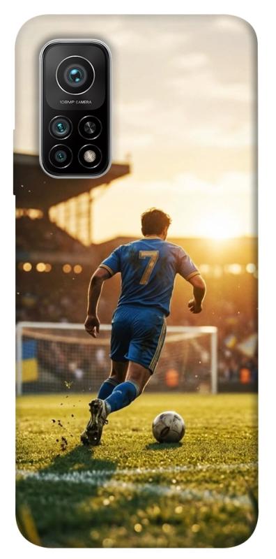 Чохол itsPrint Football player для Xiaomi Mi 10T, спорт, купити оптом з доставкою