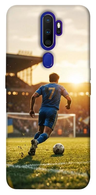 Чохол itsPrint Football player для Oppo A5 (2020) / Oppo A9 (2020), спорт, купити оптом з доставкою