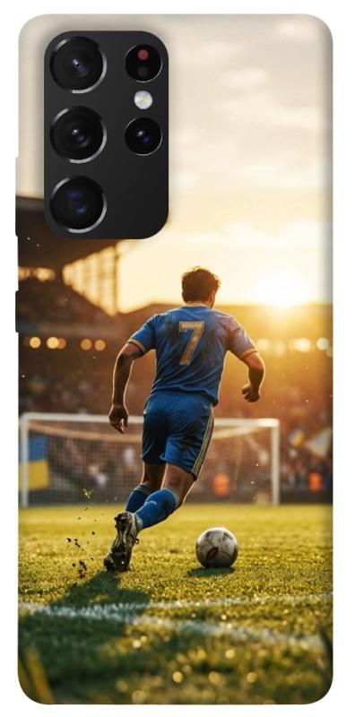 Чохол itsPrint Football player для Samsung Galaxy S21 Ultra, спорт, купити оптом з доставкою