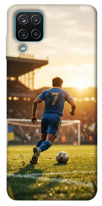 Чохол itsPrint Football player для Samsung Galaxy A12, спорт, купити оптом з доставкою