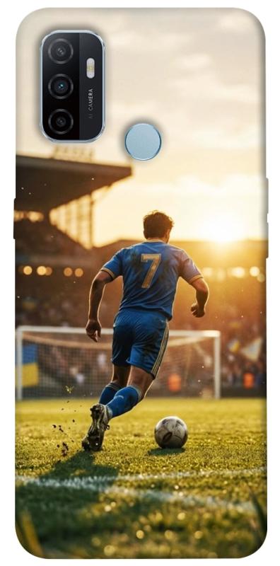 Чохол itsPrint Football player для Oppo A53 / A32 / A33, спорт, купити оптом з доставкою