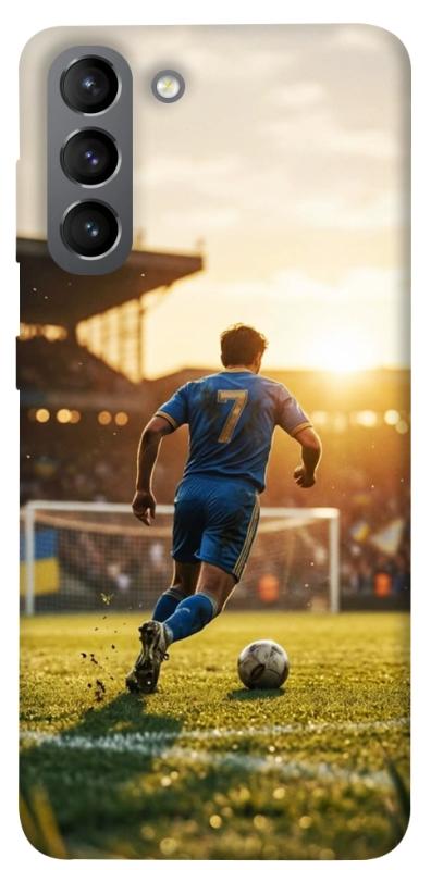 Чохол itsPrint Football player для Samsung Galaxy S21, спорт, купити оптом з доставкою