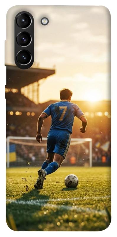 Чохол itsPrint Football player для Samsung Galaxy S21+, спорт, купити оптом з доставкою