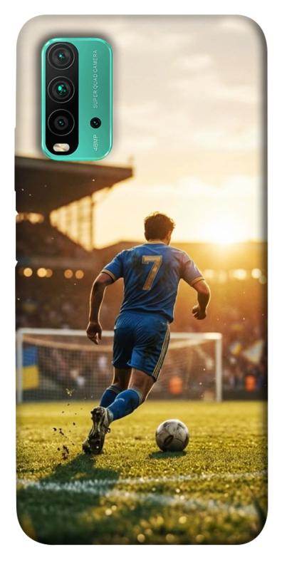Чохол itsPrint Football player для Xiaomi Redmi Note 9 4G / Redmi 9 Power / Redmi 9T, спорт, купити оптом з доставкою