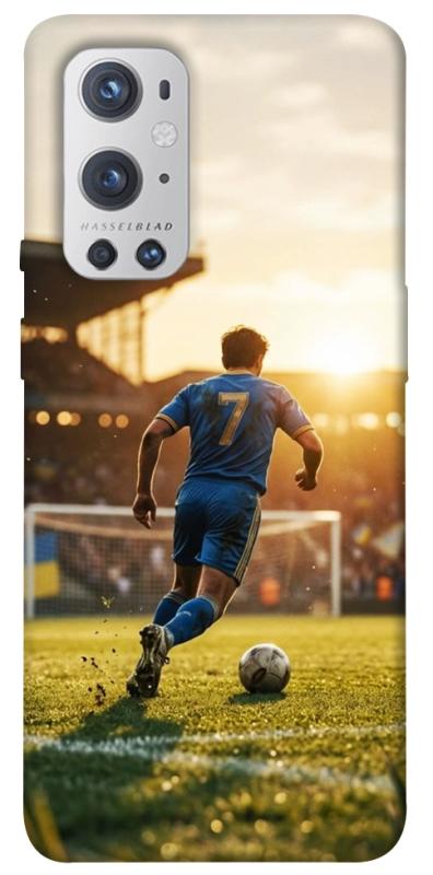 Чохол itsPrint Football player для OnePlus 9 Pro, спорт, купити оптом з доставкою
