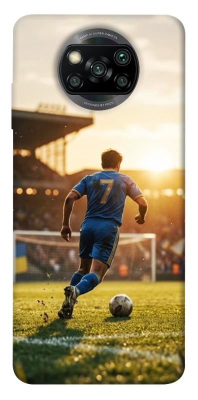 Чохол itsPrint Football player для Xiaomi Poco X3 NFC / Poco X3 Pro, спорт, купити оптом з доставкою