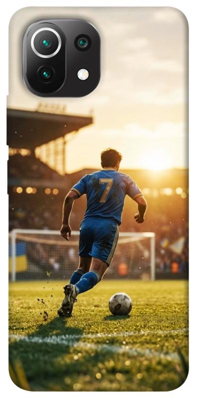Чохол itsPrint Football player для Xiaomi Mi 11 Lite, спорт, купити оптом з доставкою