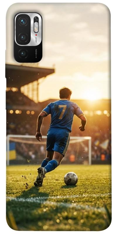 Чохол itsPrint Football player для Xiaomi Redmi Note 10 5G, спорт, купити оптом з доставкою